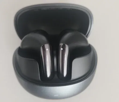 QCY 에일리버즈 프로 케이스 열린 모습