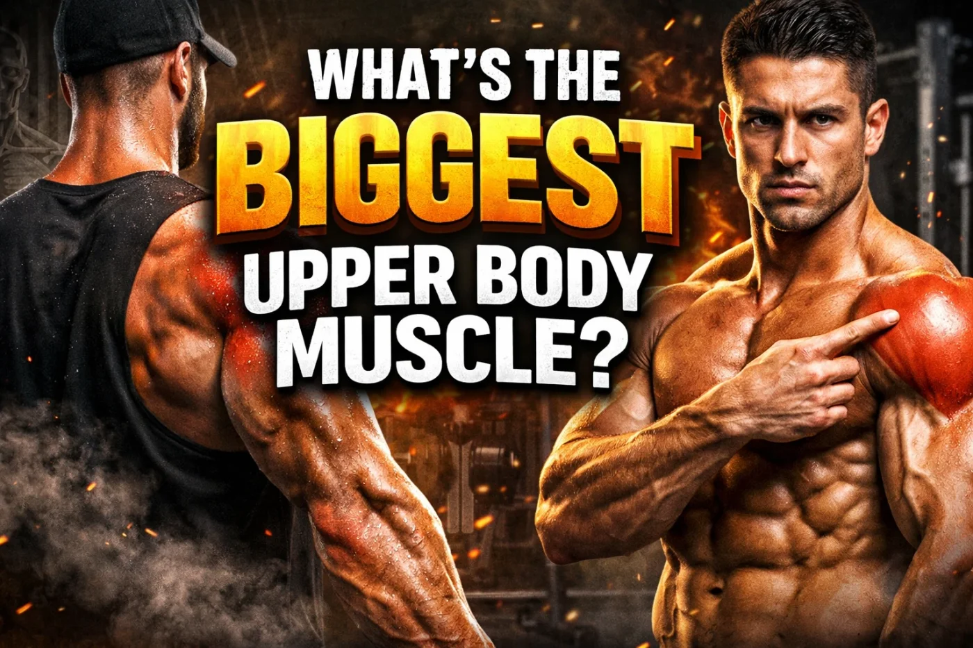 What Is the Biggest Upper Body Muscle? (Most People Get This Wrong)