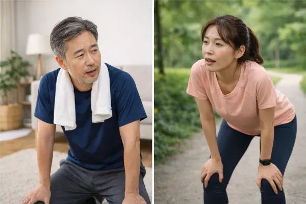 40대 운동 안하면 생기는 일 - 근육 사라지는 속도와 대처법