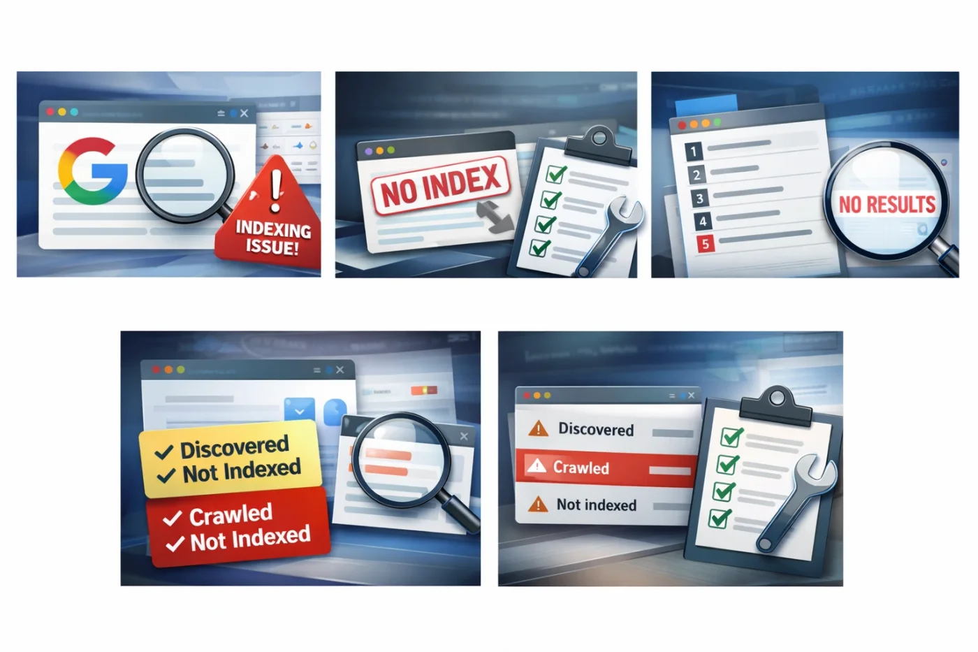 구글 서치콘솔 색인 안됨 해결: 상태별 원인과 체크리스트