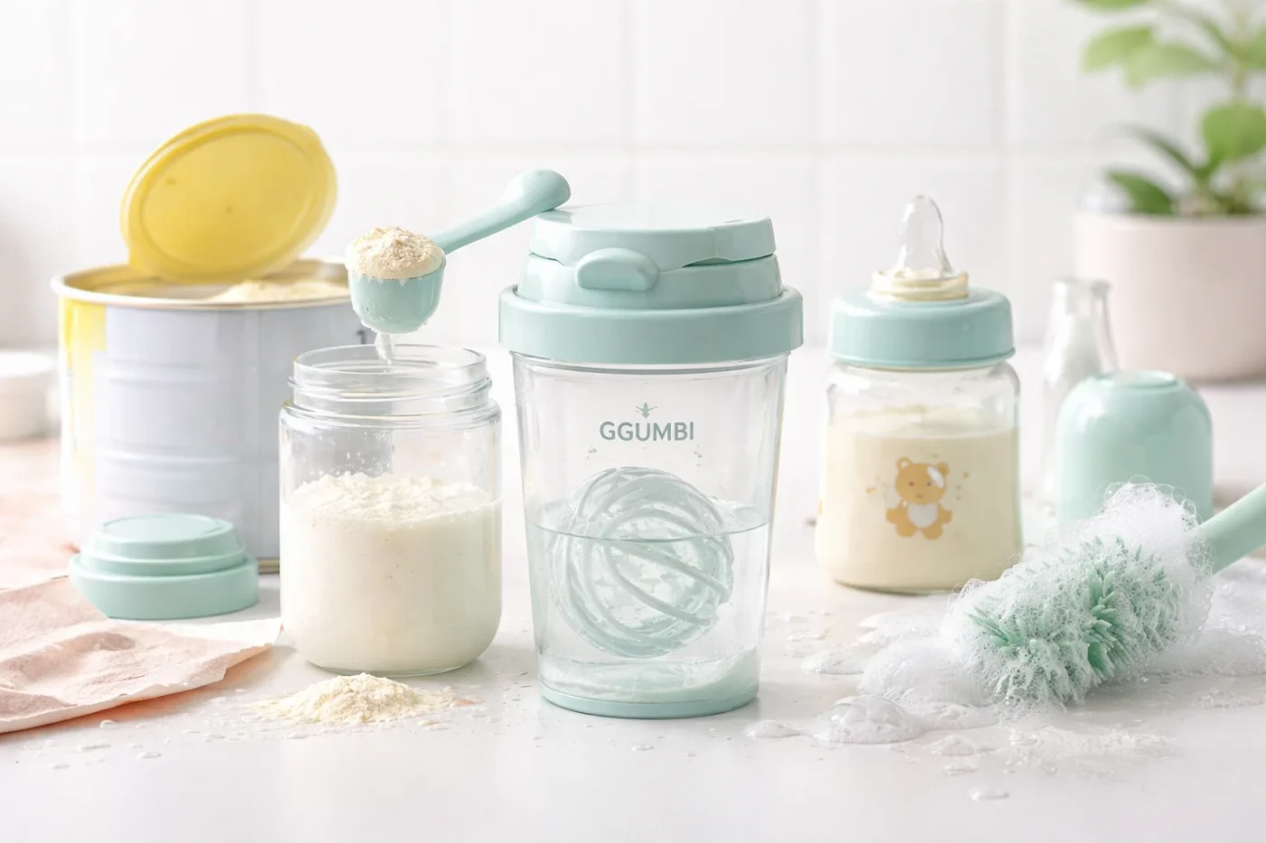 꿈비 분유쉐이커 사용법 — 충전 안 될 때 포함