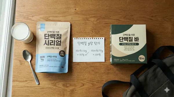아이즈 프로틴 시리얼 vs 프로틴바, 같은 회사 라인업 직접 비교했습니다