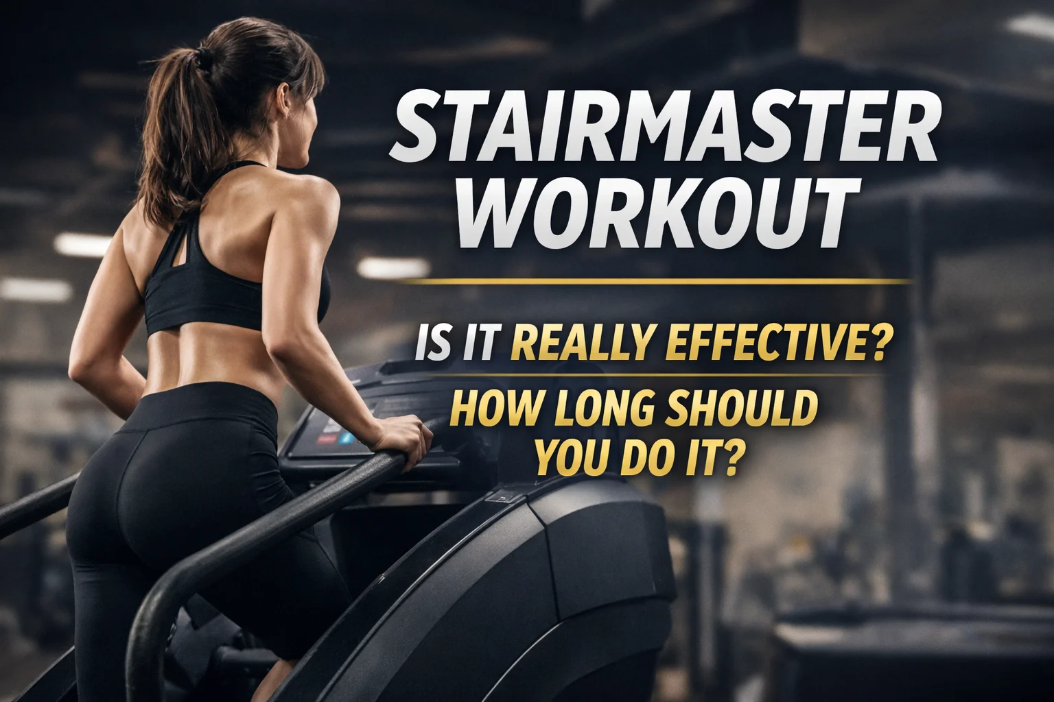 Stair Climber Workout: Is 10 Minutes Actually Enough for Results?